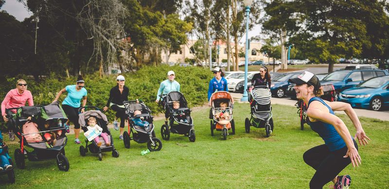 Stroller clearance workout class